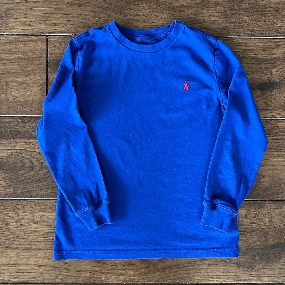 Polo Ralph Lauren Cotton Jersey Long-Sleeve Tee size 7.